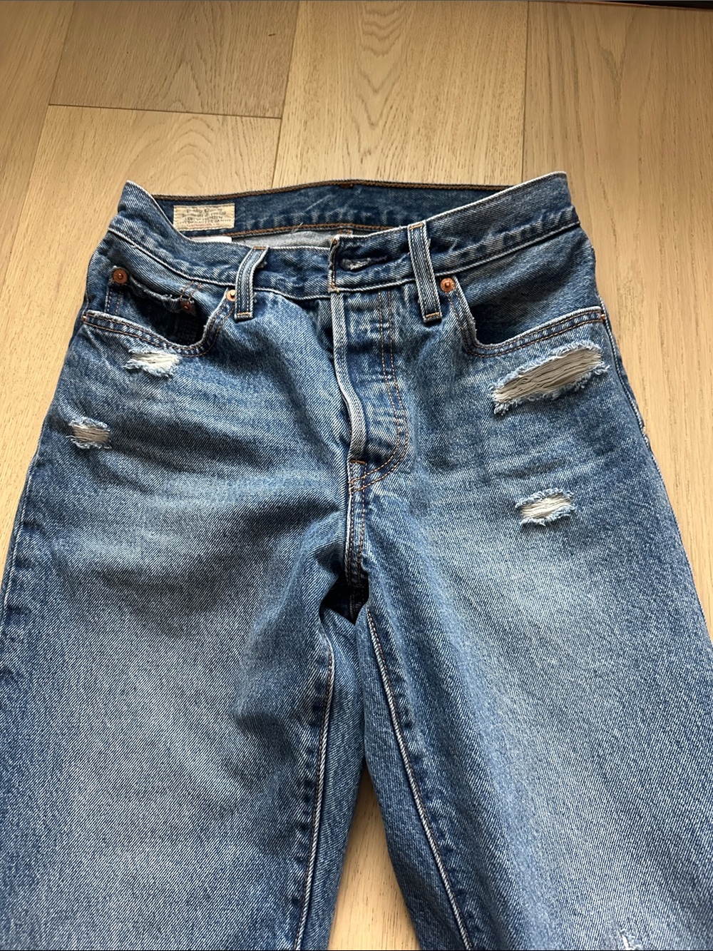 Levi’s 501 90s Jeans in wash verified vintage - Picture 6 of 11